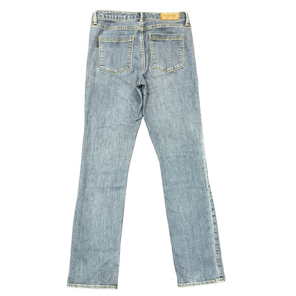 Parker Smith Straight Jeans Women’s Size 27 Medium Wash Made in USA - Picture 2 of 11
